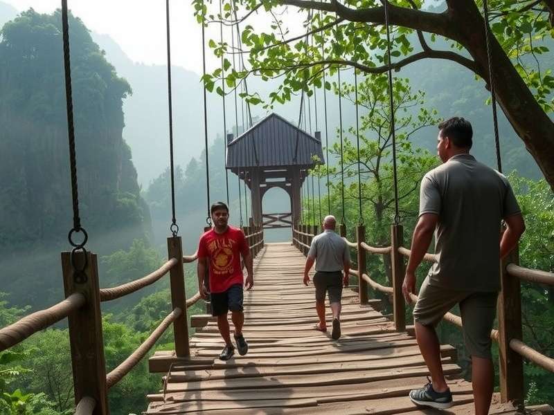 Living Root Bridge Level in Meghalaya Mighty Fighter