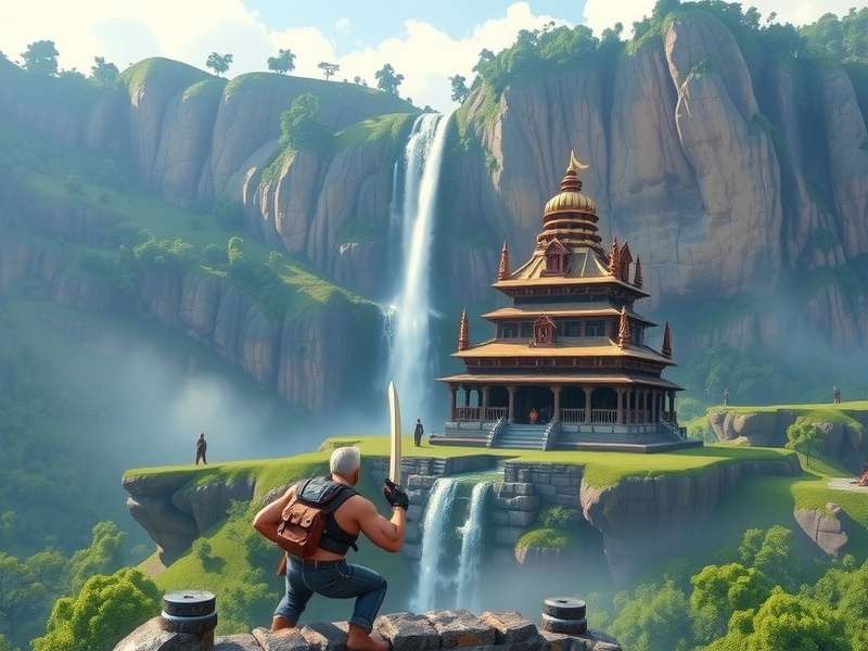 Ancient Jaintia Temple in Meghalaya Mighty Fighter